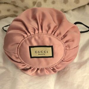 GUCCI FLORA COSEMETIC BAG DRAWSTRING POUCH, CLUTCH